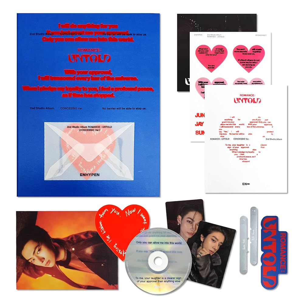 ENHYPEN - 2nd full album [ROMANCE : UNTOLD] (CONCESSIO ver.) Photo