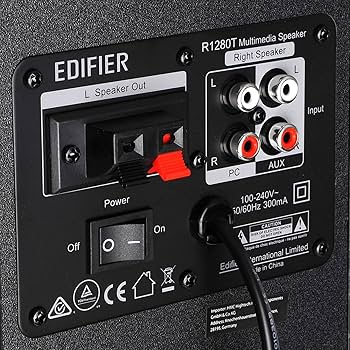 Amazon.com: Edifier R1280T Powered Bookshelf Speakers - 2.0 Active