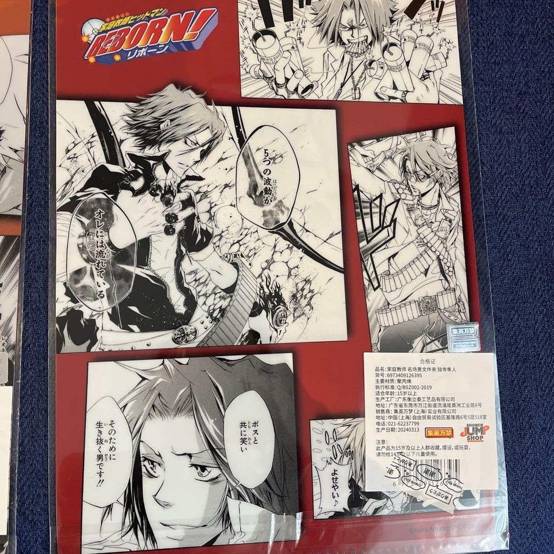 Amazon.co.jp: 家庭教師ヒットマンreborn クリアファイル 獄寺隼人