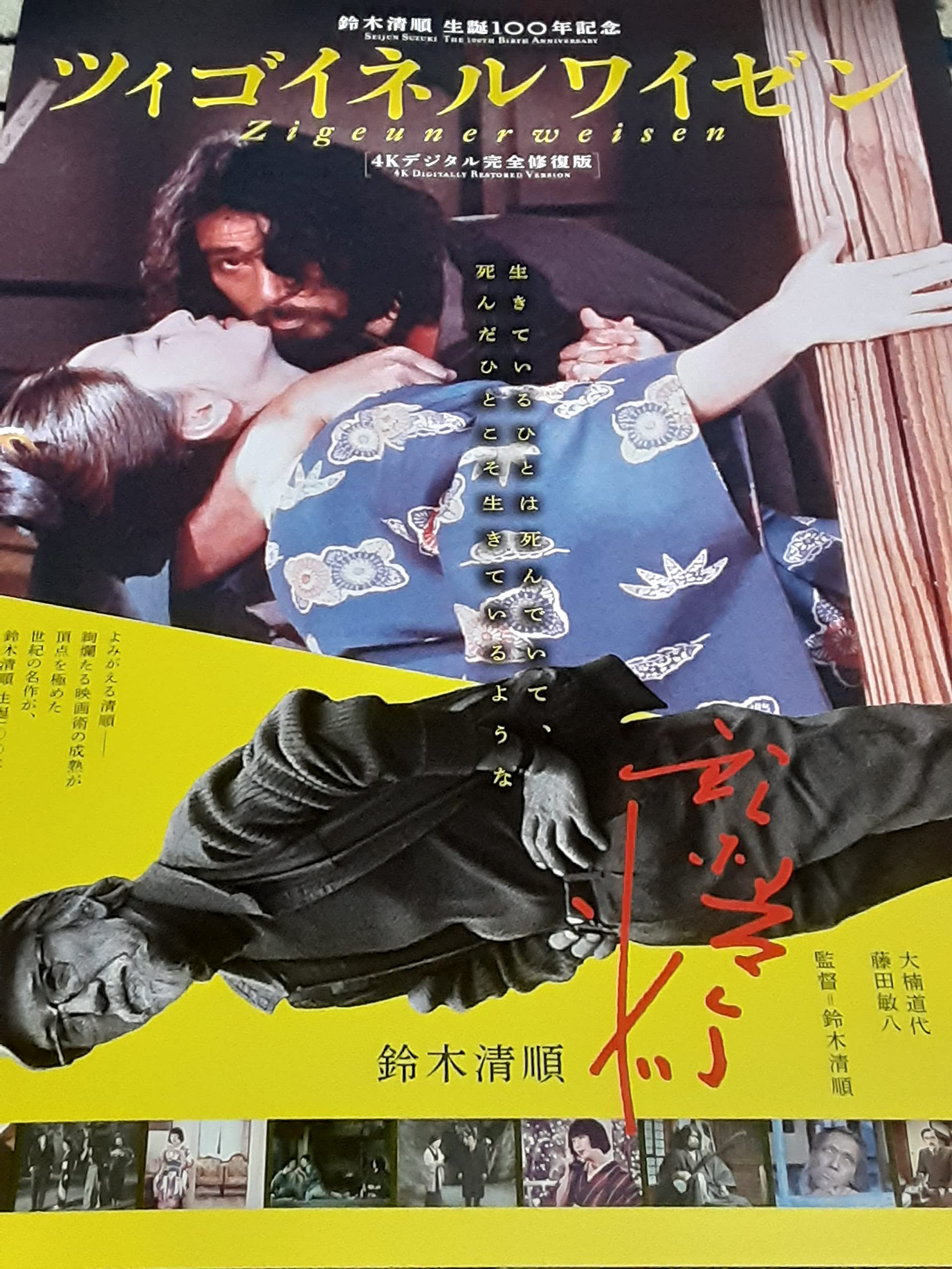 Amazon.co.jp: 映画チラシ「ツィゴイネルワイゼン 4Kデジタル完全修復