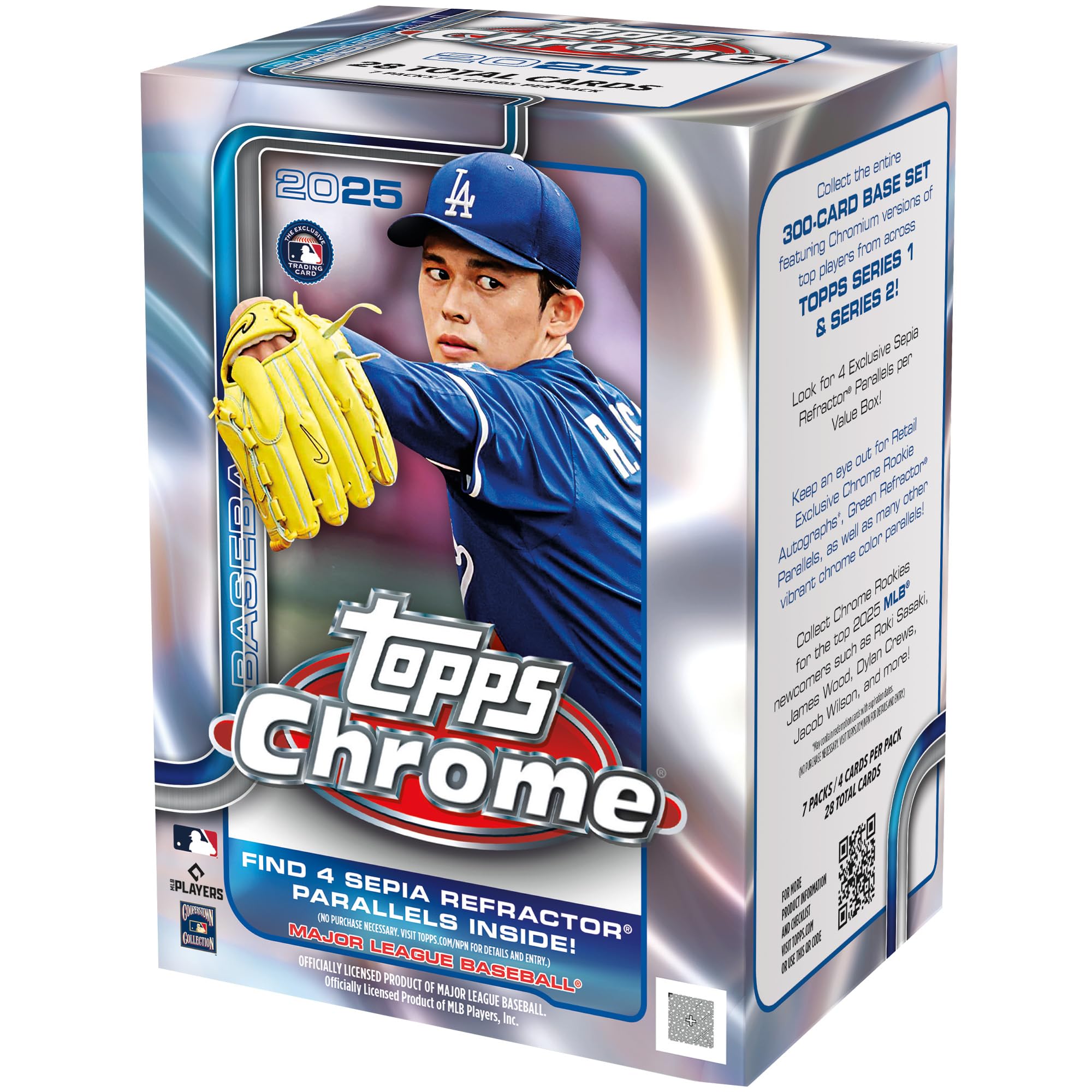 Amazon.co.jp: 2025 Topps Chrome Baseball - VALUE : スポーツ