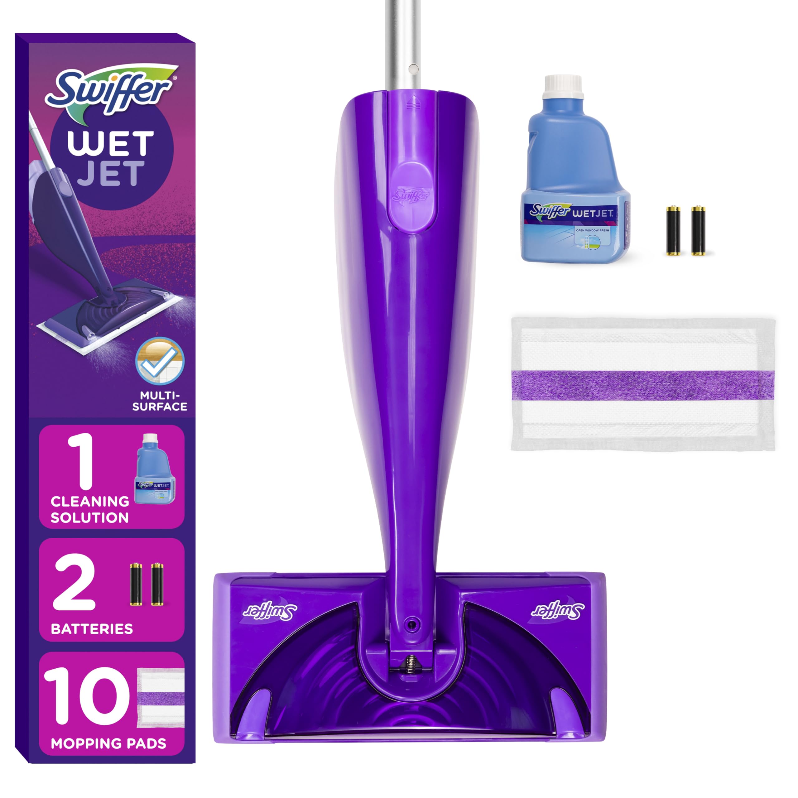 Amazon.com: Swiffer WetJet Hardwood and Floor Spray Mop Cleaner
