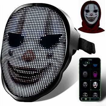 Amazon.co.jp: [Jinnal] 光るマスク LEDマスク フェイスカバー