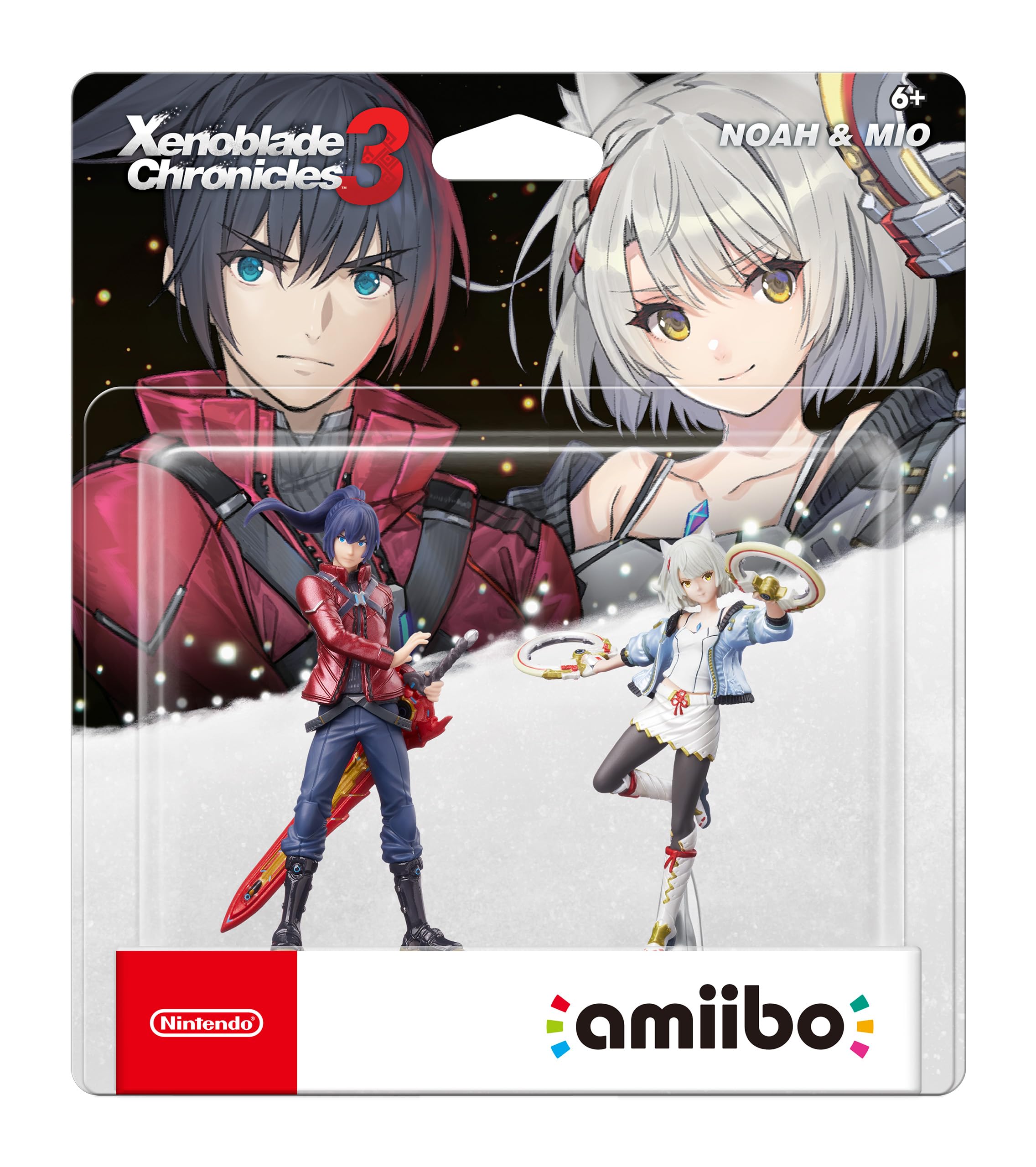 amiibo™ - Noah + Mio 2-Pack - Xenoblade Chronicles™ 3 Series