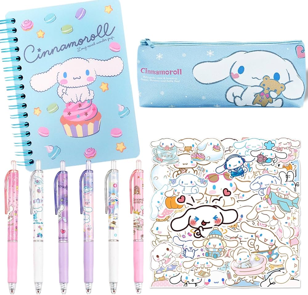 Amazon.co.jp: JachNeon Cinnamoroll 学校用品 かわいい文房具セット