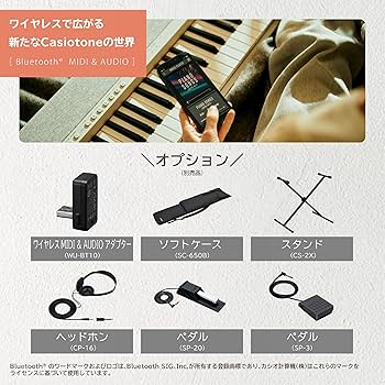 Amazon.co.jp: カシオ (CASIO) 電子キーボード Casiotone CT-S1 BK