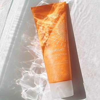 Amazon.com: Nu Skin Sunright® Face & Body Sunscreen SPF 50 | Broad