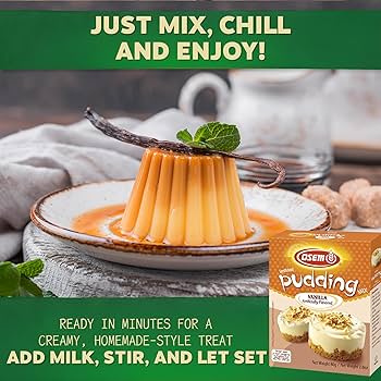 Amazon.com : Osem Israeli Vanilla Instant Pudding Mix,2.8000