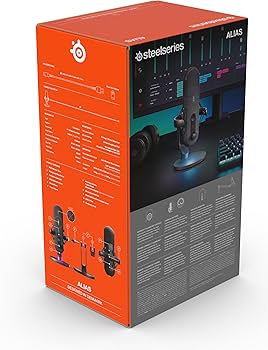 Amazon.co.jp: SteelSeries Alias PC PS5/4使用可能 USB マイク 配信用