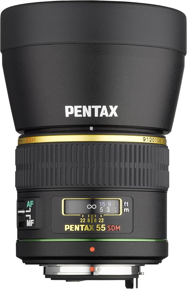 Amazon.com : Pentax SMC DA* 55mm f/1.4 SDM Prime Standard Lens w