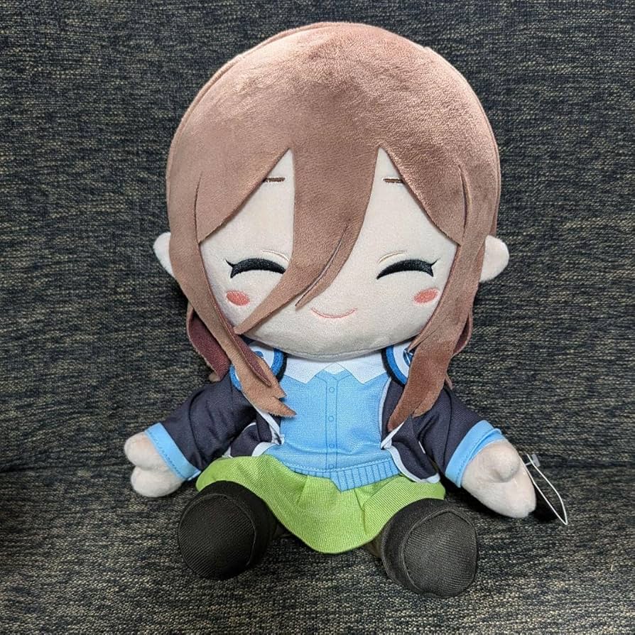 Amazon.co.jp: 五等分の花嫁 中野三玖 BIGぬいぐるみ にっこり : おもちゃ