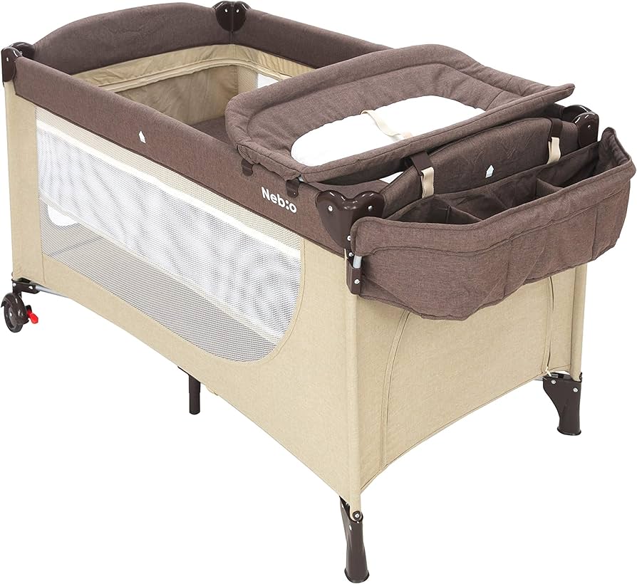 Amazon.co.jp: プレイヤード 折りたたみ おむつ替えテーブル付