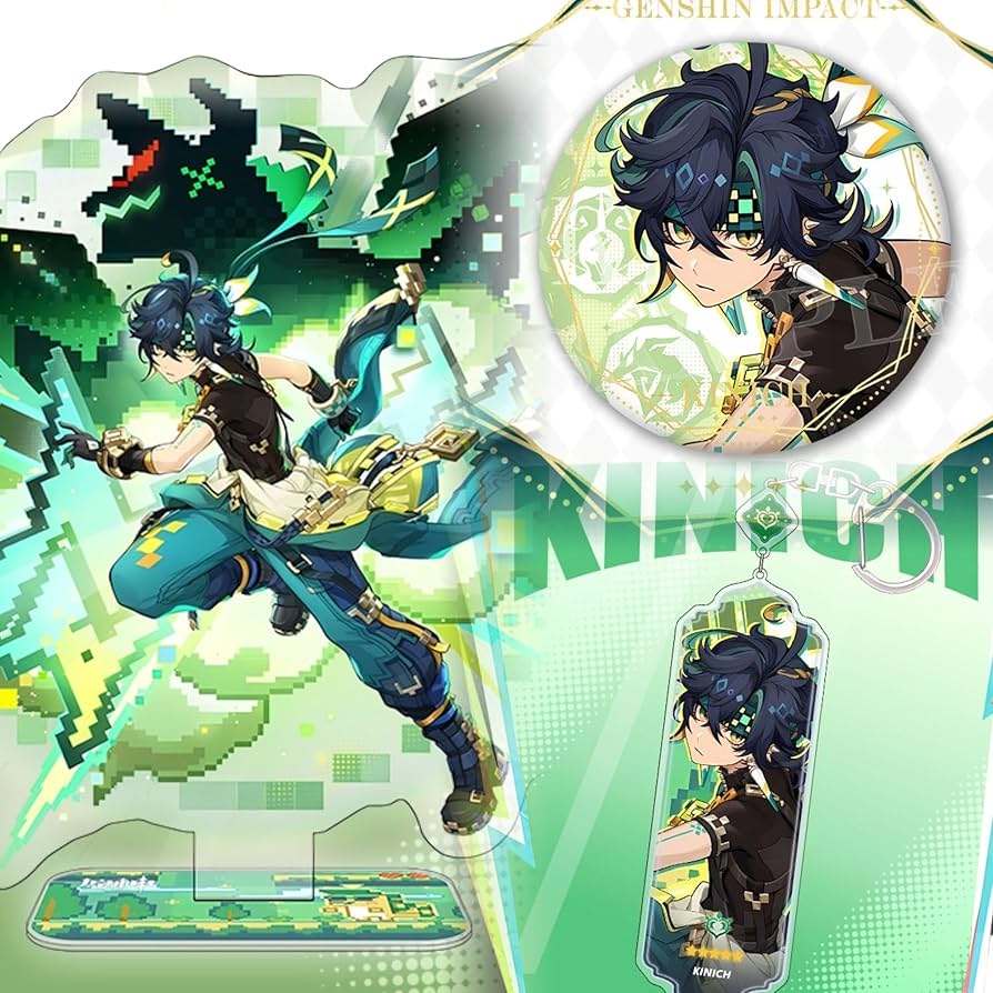 Amazon.co.jp: 原神 キィニチ アハウ アクリルスタンド キーホルダー