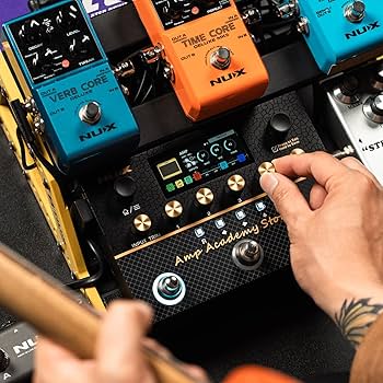 Amazon.co.jp: NUX/Amp Academy Stomp Compact Modeler NU-X アンプ