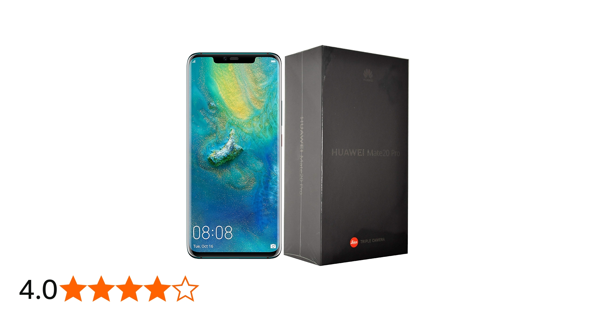 Huawei Mate 20 Pro LYA-L09 (128GB, Single-SIM, Android, 6.39
