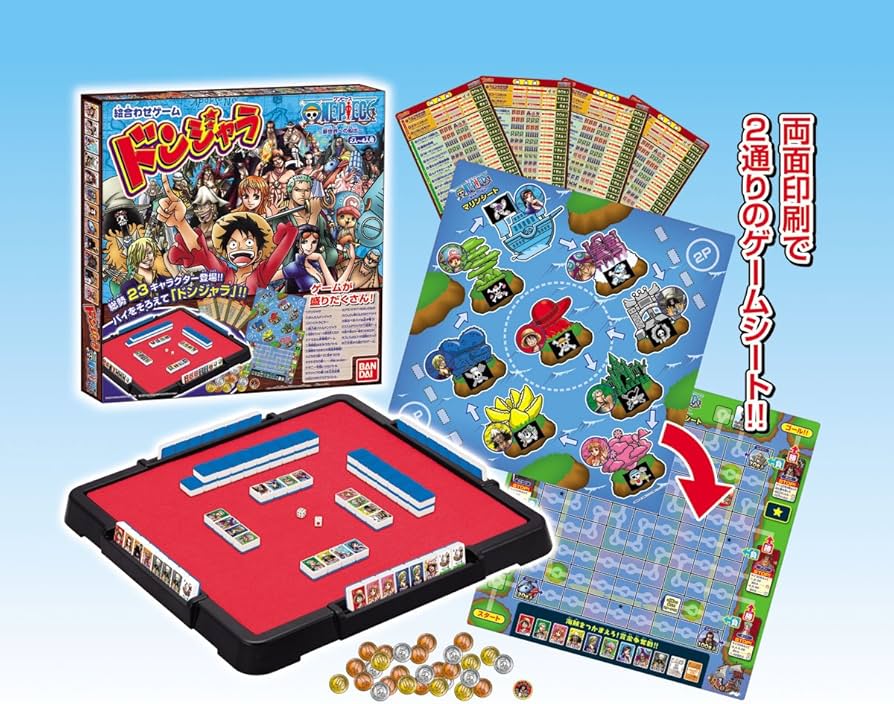 Amazon.co.jp: ドンジャラ ONE PIECE 新世界への船出 : おもちゃ