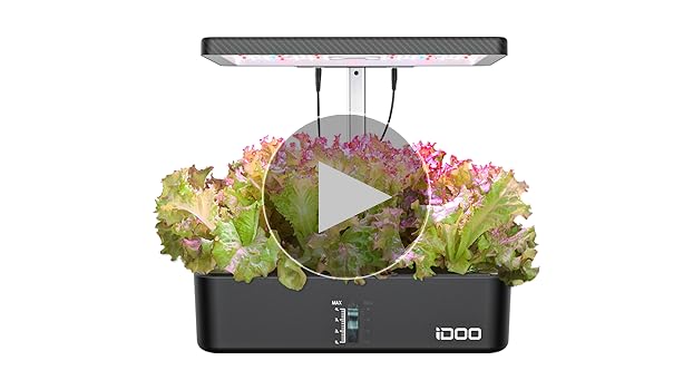 iDOO ID-IG301 水耕栽培キット12個ポット用＋シードポッド(50個) iDOO