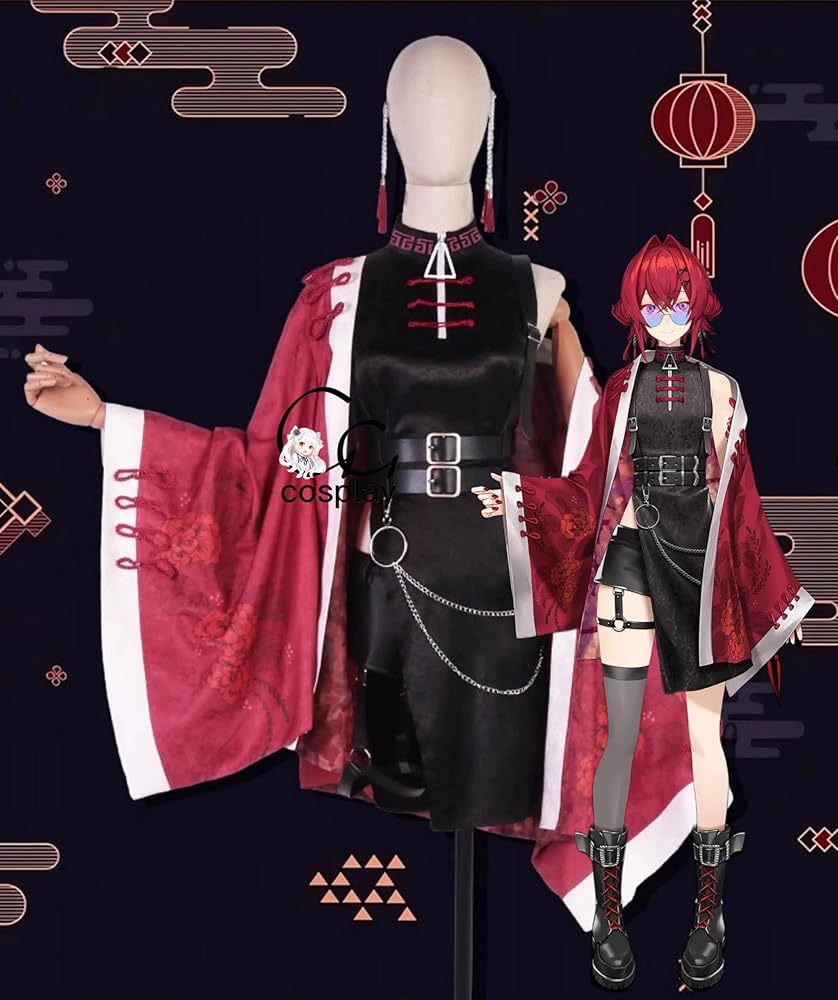 Amazon.co.jp: [1767] VTube アンジュ・カトリーナコスプレ衣装