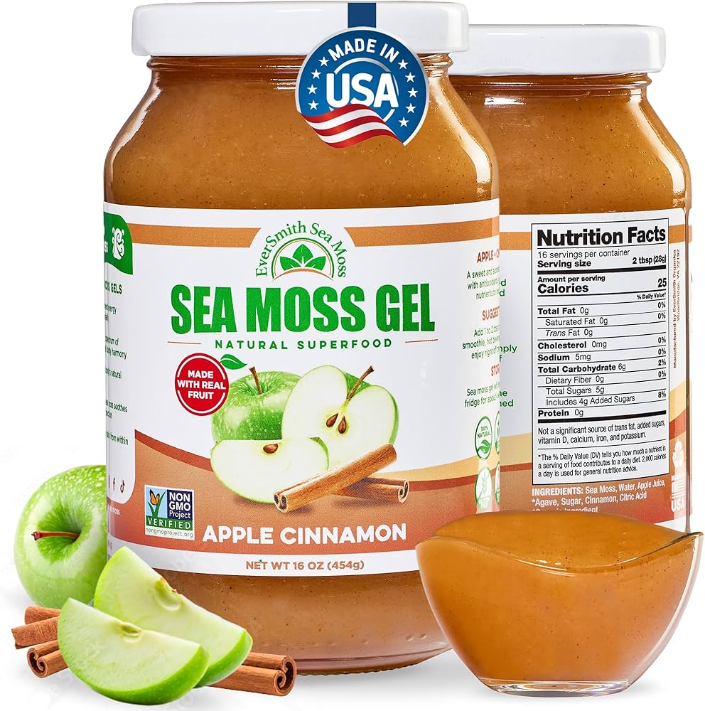 Amazon.com: EverSmith Organics - Wildcrafted Irish Sea Moss Gel