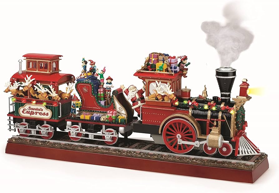 Amazon.com: Mr. Christmas Animated Musical Santa's Train Express