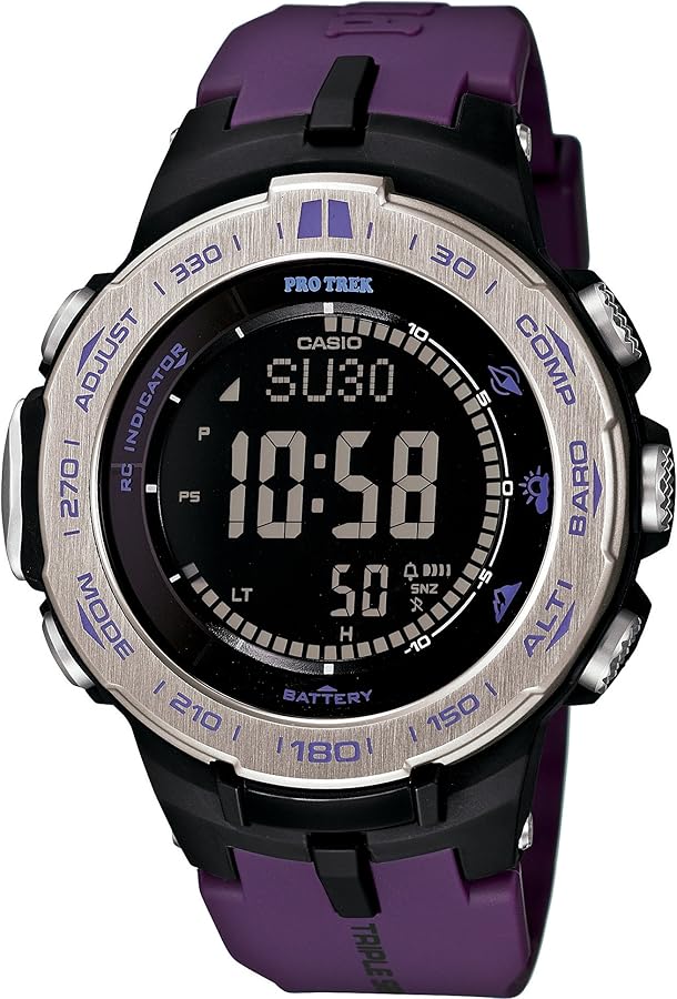 Casio PROTREK Slim Line Series Solar Multiband 6 Triple Sensor Ver