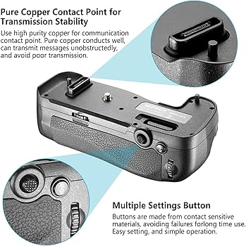 Amazon | Neewer バッテリーグリップ D500カメラに対応 ｢MB-D17の交換