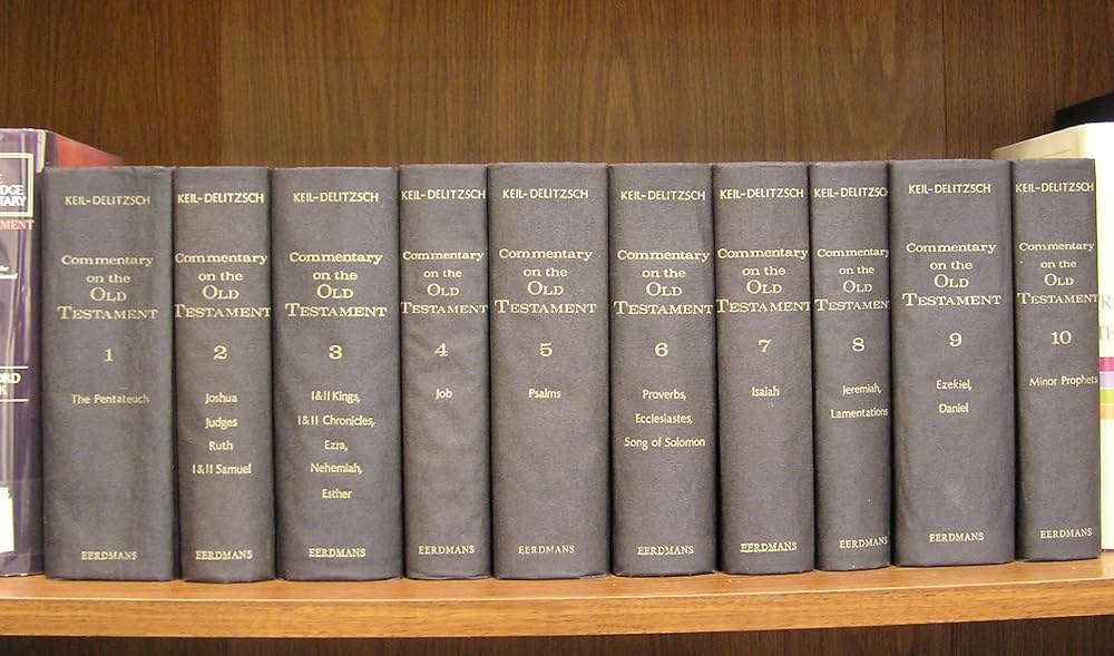 Keil-delitzsch Commentary on the Old Testament 10 Volumes: Amazon