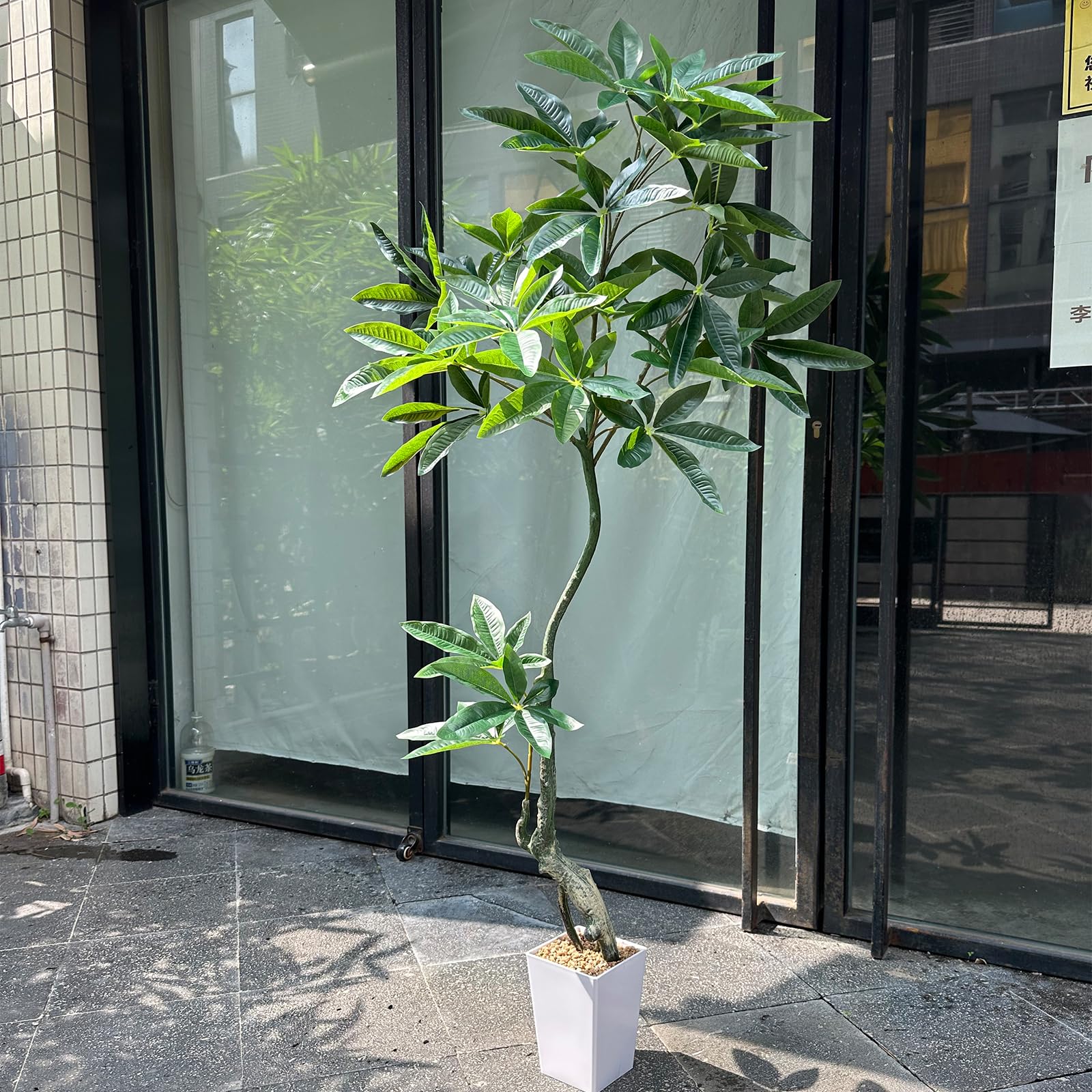 Amazon｜Yuwinron 人工観葉植物 フェイクグリーン 観葉樹 造花 光触媒
