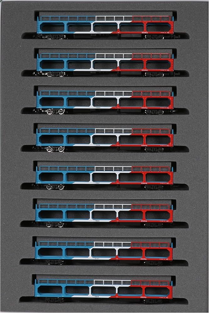 Amazon | KATO Nゲージ ク5000 トリコロールカラー 8両セット 10-1603