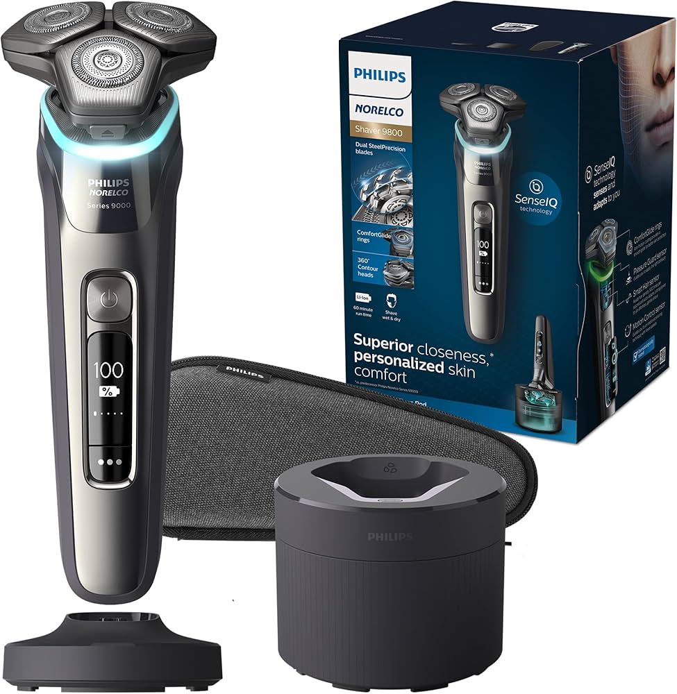 Amazon.com: Philips Norelco Shaver Series 9000, Wet and Dry