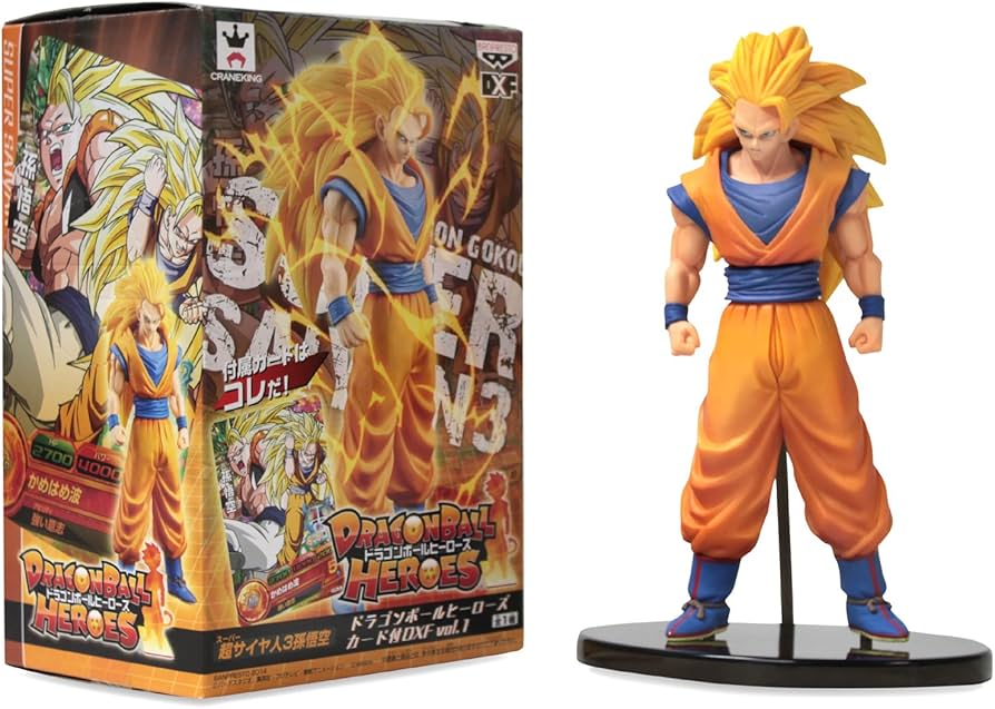 Amazon.co.jp: ドラゴンボールヒーローズ カード付DXF vol.1 超サイヤ