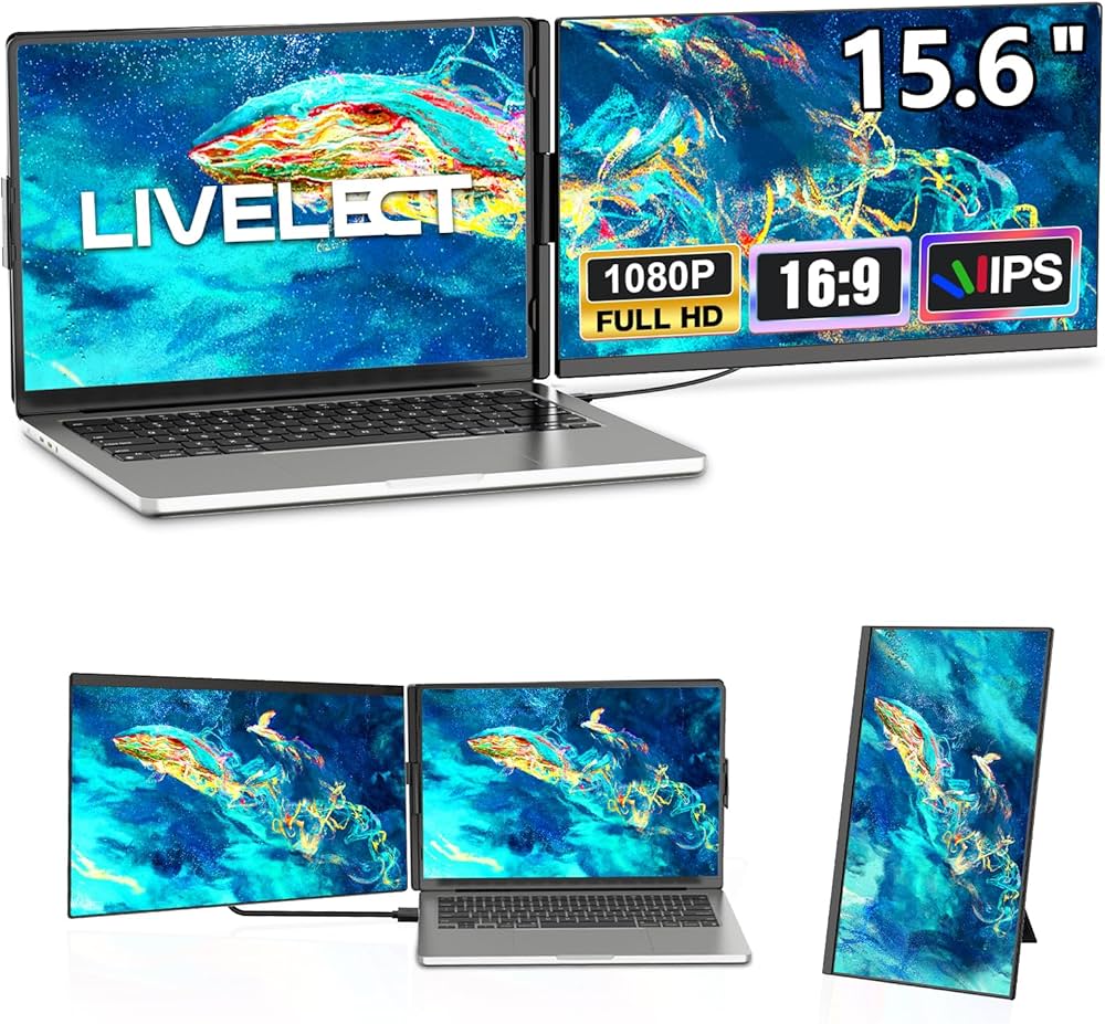 Amazon.co.jp: モバイルモニター 15.6インチ【2025新型ノートパソコン