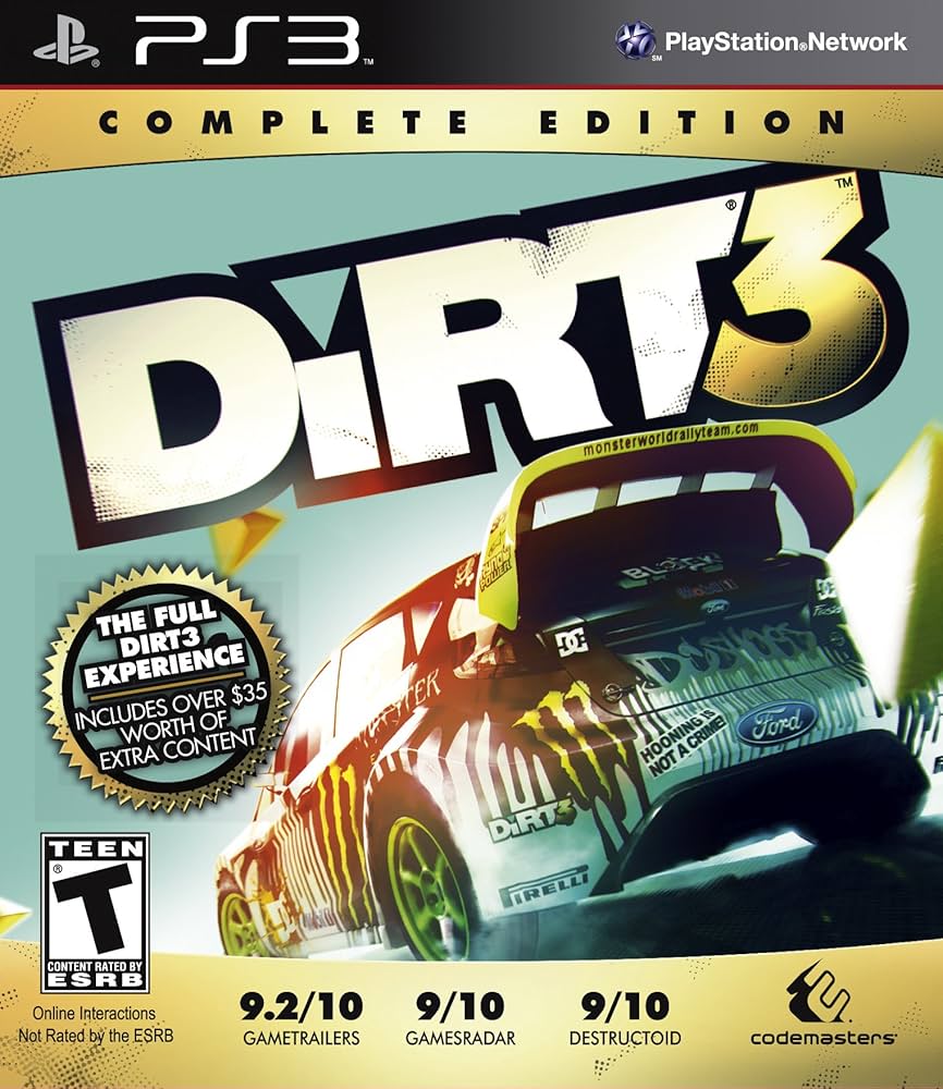 Amazon.com: Dirt 3: Complete Edition - Playstation 3 (Complete