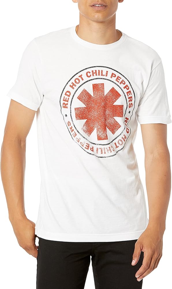 Amazon.com: Official Red Hot Chili Peppers Distressed Outlined