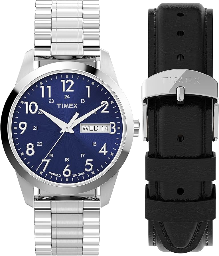 Amazon.com: Timex Men's South Street Sport 36mm Watch - Silver