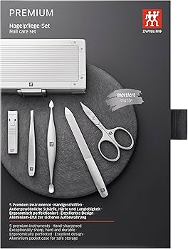 Amazon.com : ZWILLING Manicure Set (5 piece, aluminum case for