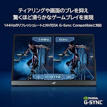 Amazon.co.jp: ASUS ゲーミングモニター ポータブル ROG STRIX