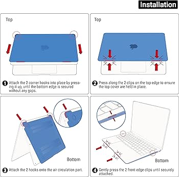 Amazon.com: IBENZER MacBook Air 13 inch Case 2026 2025 2024 2023