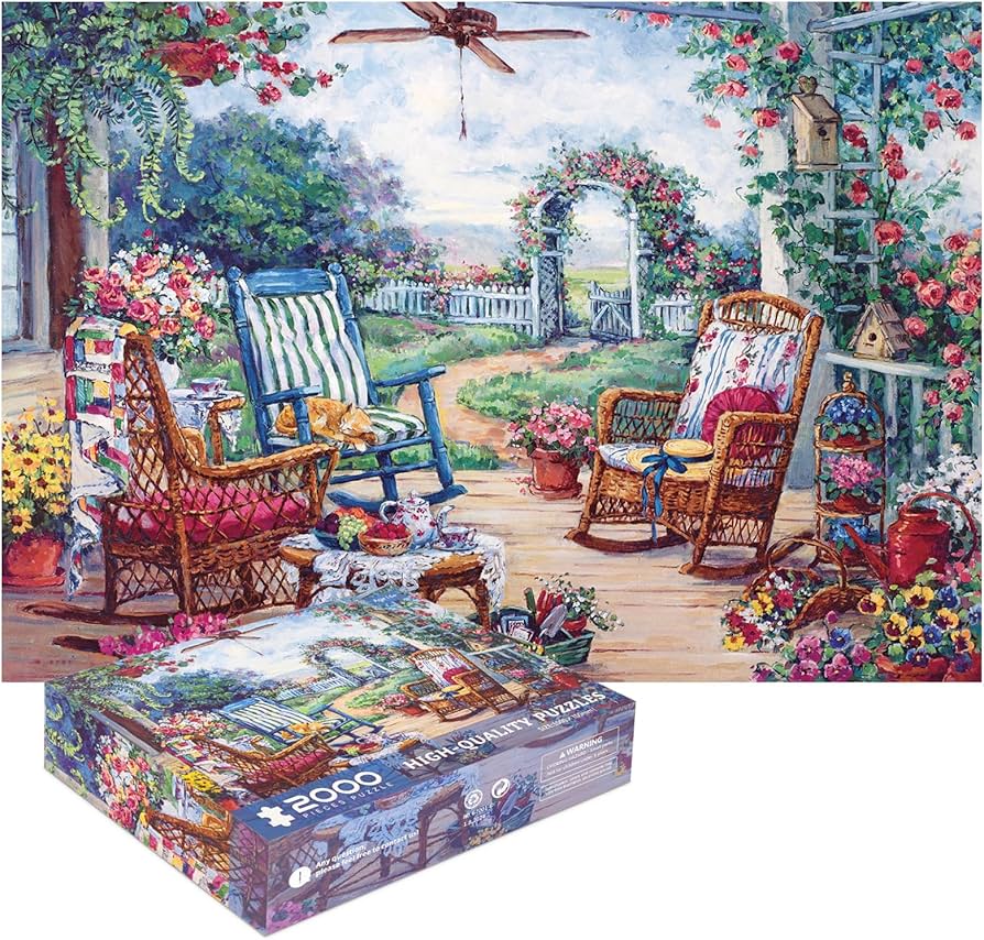 Amazon | CHengQiSM 2000ピース ジグソーパズル 午後のお茶会