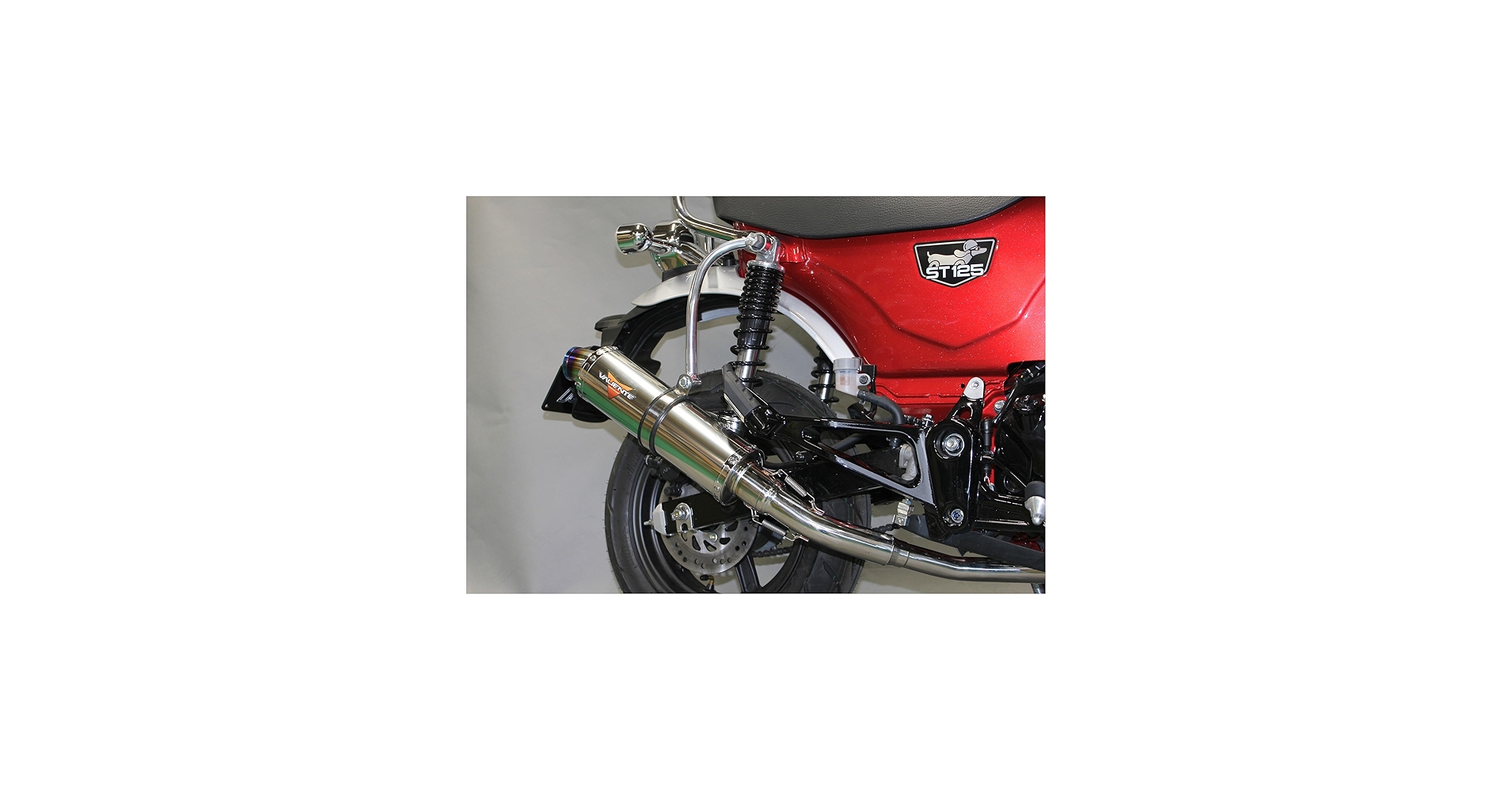 Amazon | DAX125 マフラー 8BJ-JB04 スパルタ ステンレス ダウンタイプ