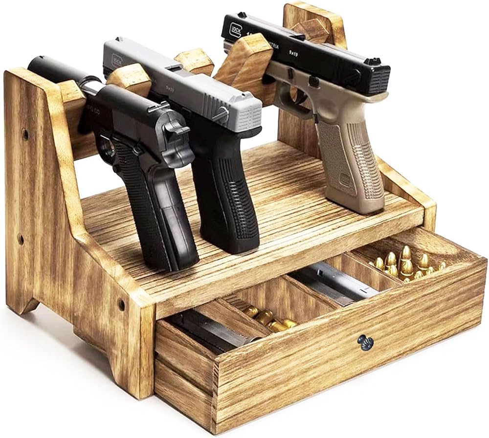 エアガン ハンドガン 収納ボックス 1丁＆3マグ サバイバルゲーム」jo