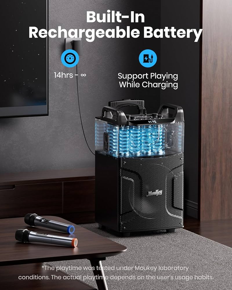 Amazon.com: Moukey Karaoke Machine, 12