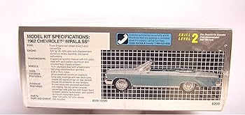 Amazon.com: AMT 1962 Impala SS Model Kit : Arts, Crafts & Sewing