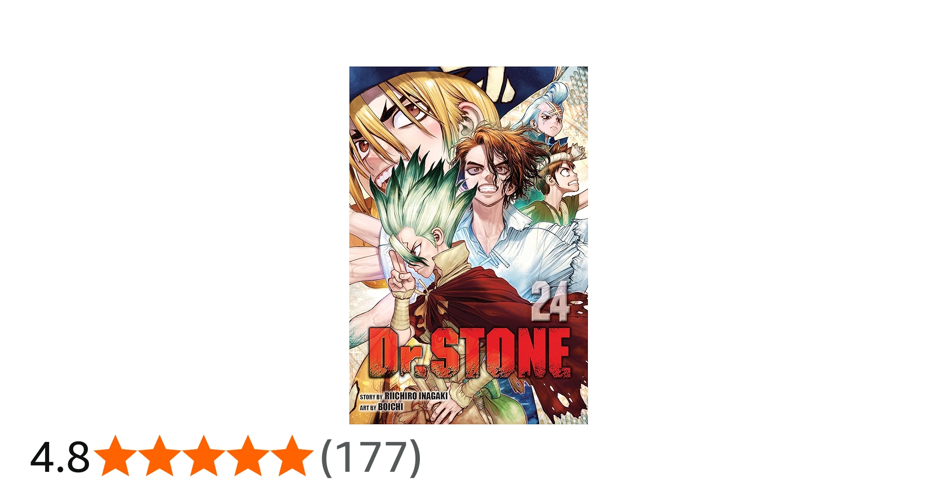 Amazon | Dr. STONE, Vol. 24: Stone To Space | Inagaki, Riichiro