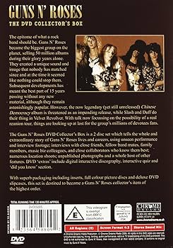 Amazon.com: Guns N' Roses - DVD Collector's Box : Movies & TV