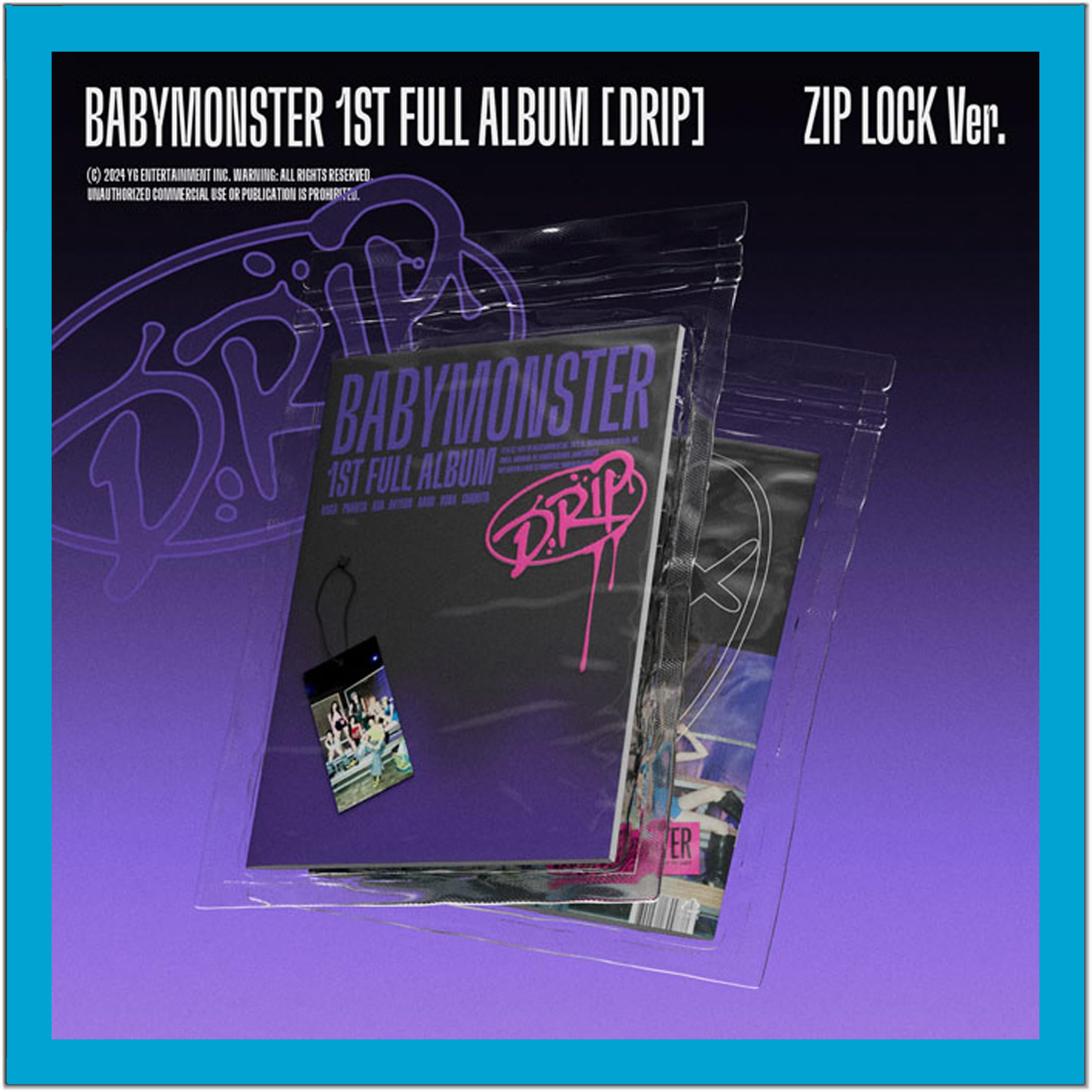 Amazon.com: Koread BABYMONSTER DRIP 1st FULL Album (Photobook