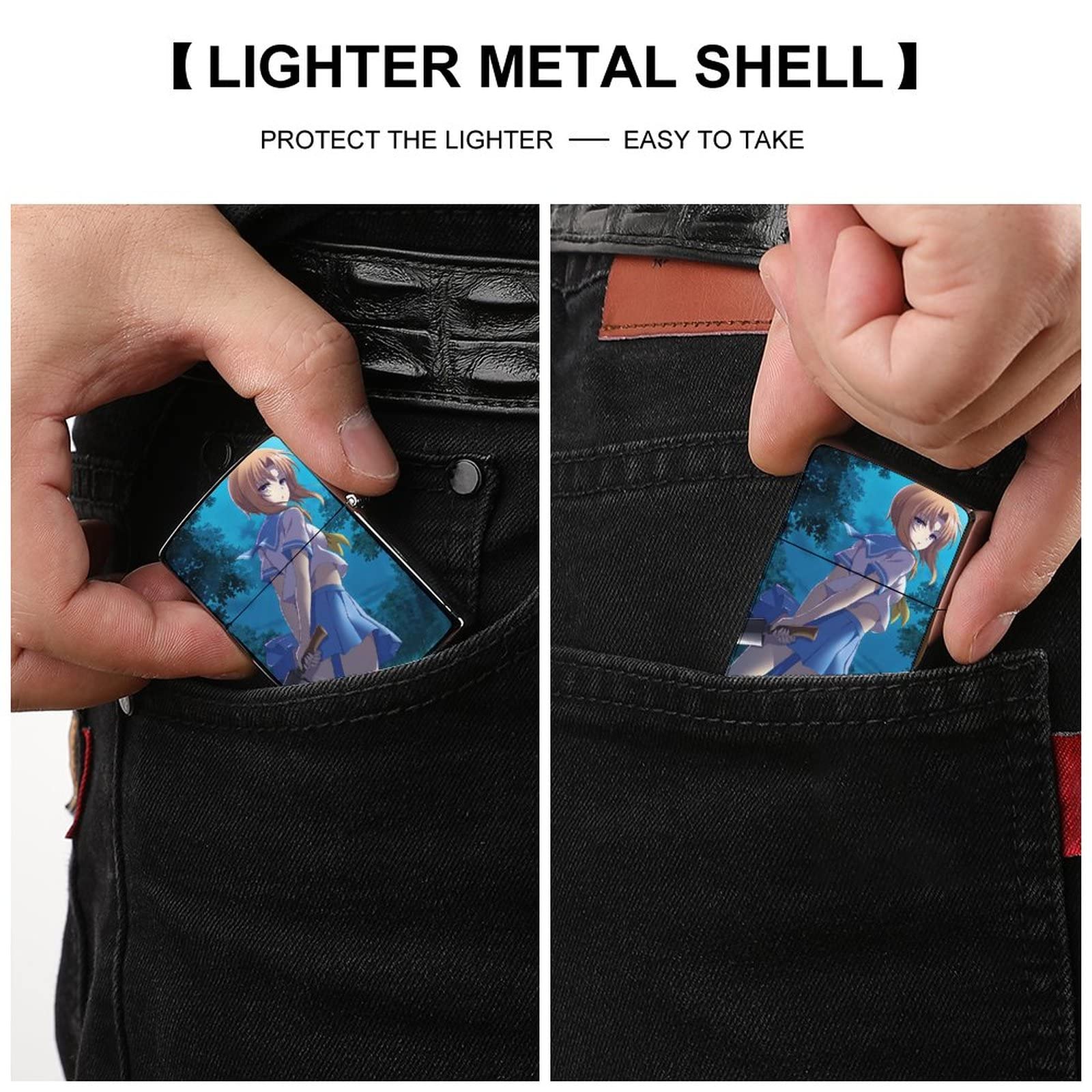 Amazon.co.jp: ひぐらしのなく頃に ライター アーマー ZIPPO兼用ケース