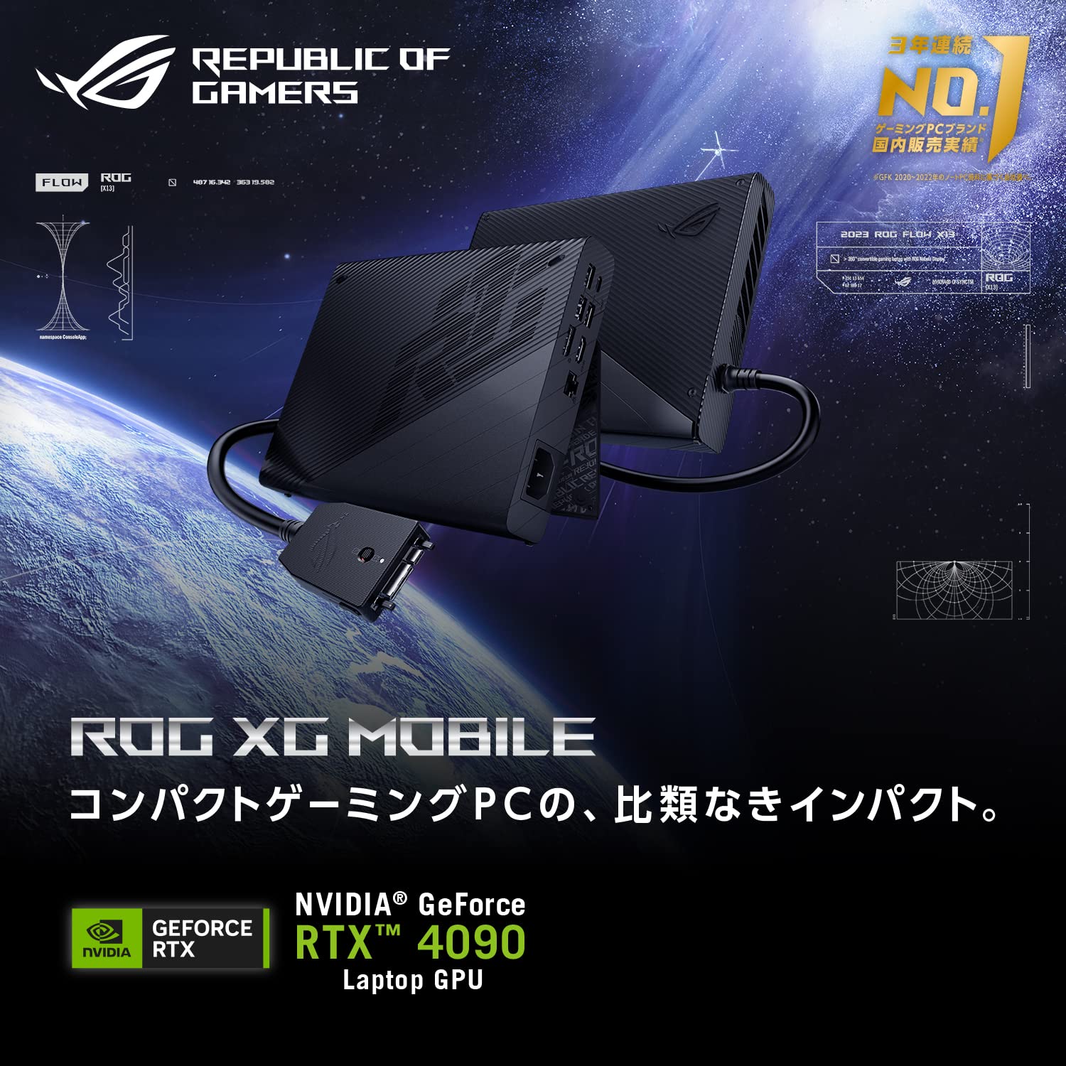 Amazon | ASUS ゲーミングノートPC用 外付けGPU ROG XG Mobile GC33Y