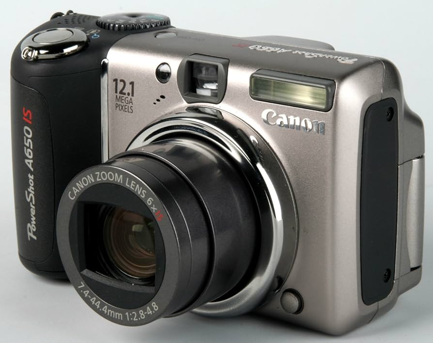 Amazon.com : Canon PowerShot A650IS 12.1MP Digital Camera with 6x