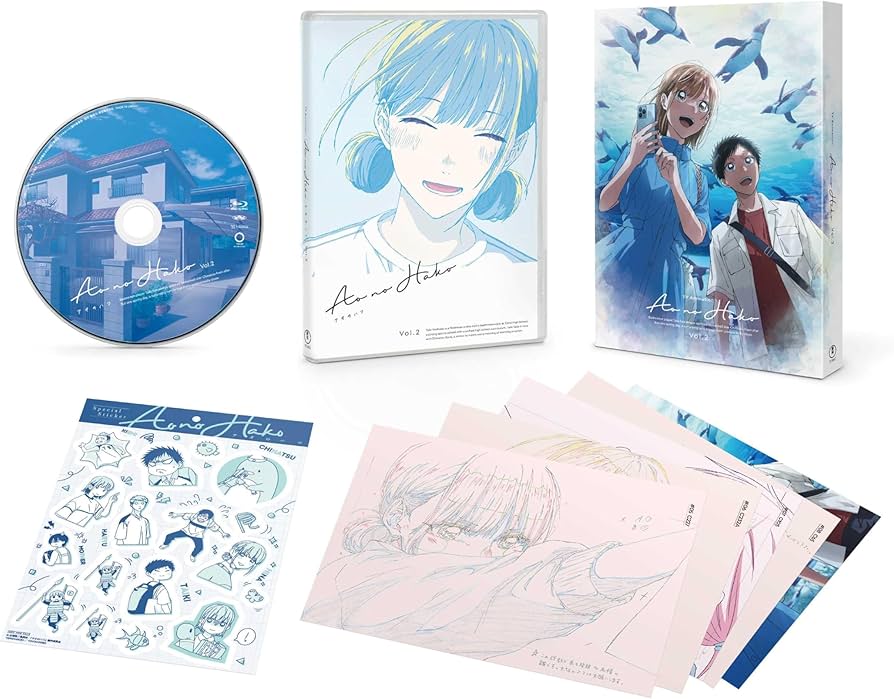 Amazon.co.jp: TVアニメ「アオのハコ」 Vol.2 初回生産限定版 [Blu-ray